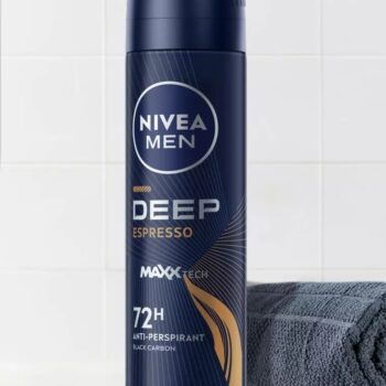 اسپری مردانه نیوآ مدل دیپ اسپرسو حجم 150 میل با تکنولوژی کربن فعال و محافظت طولانی