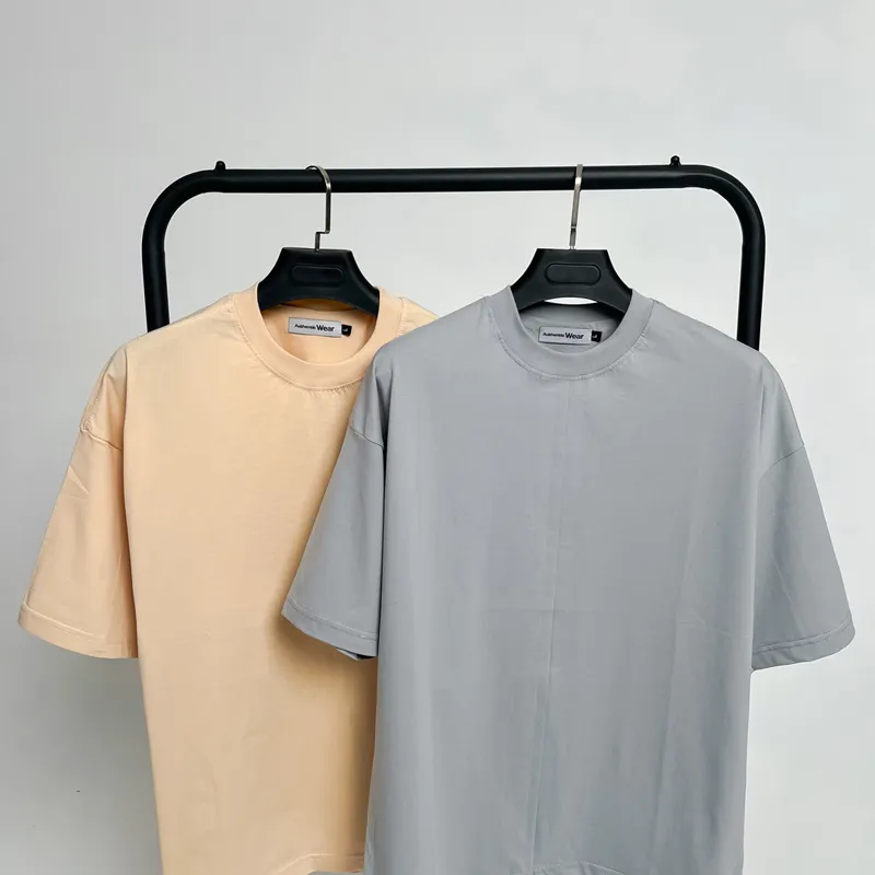 تیشرت مردانه ساده باکسی نخ پنبه - Image 4