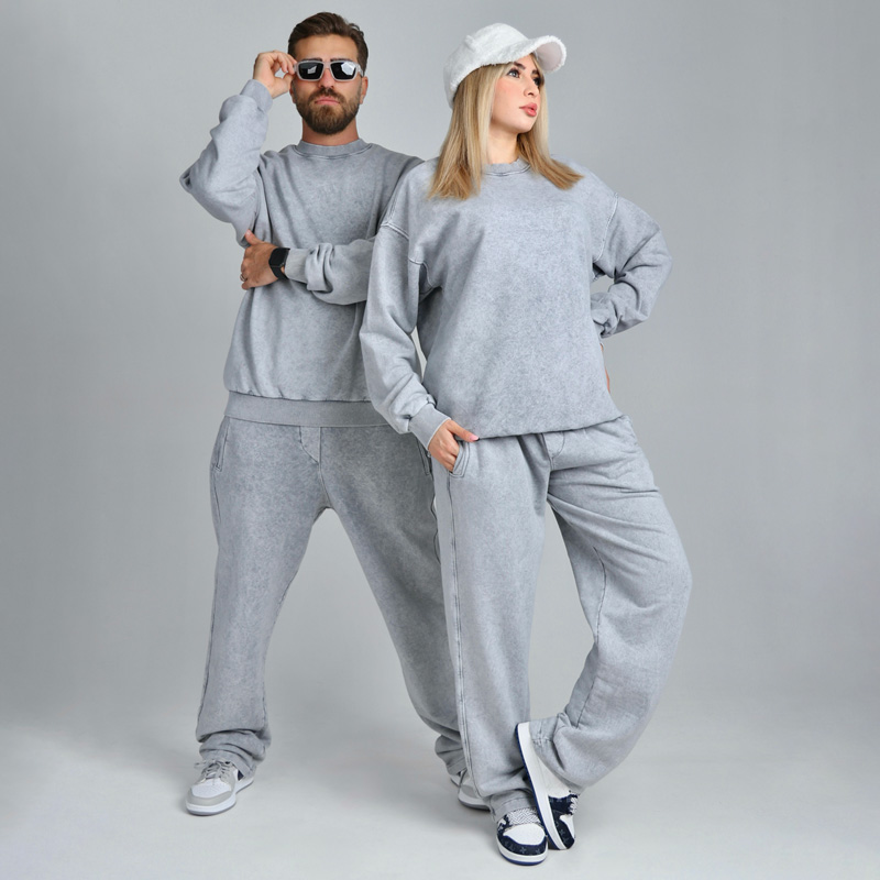 شلوار سنگشور مدل بگ استایل ساده جنس دورس سه نخ | کد SH14 - Image 2