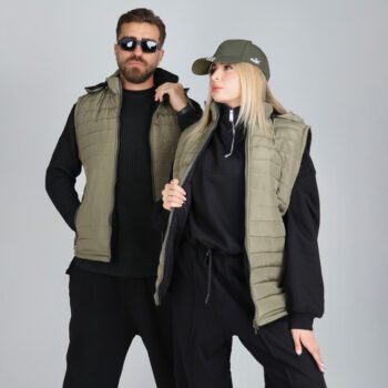 پافر ساده رنگ سبز |کد PA20