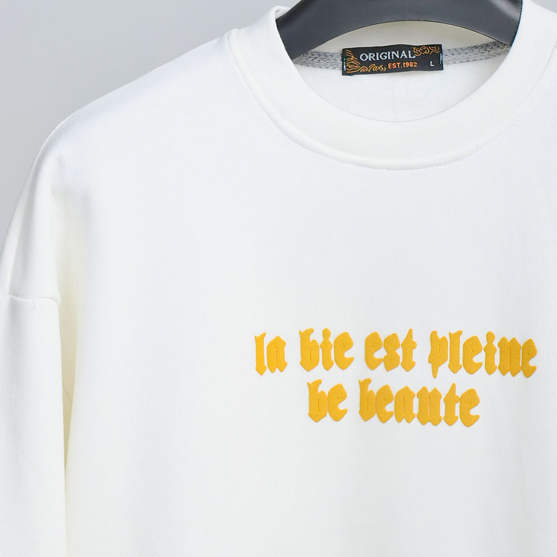 دورس یقه گرد باکسی پشت چاپ رنگ سفید | کد DO28 - Image 5