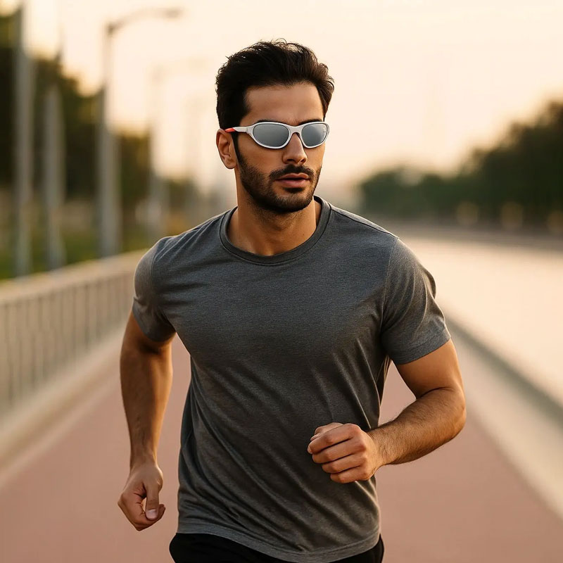 عینک مردانه ورزشی لنز جیوهای پرادا | کد EYN22 - Image 2