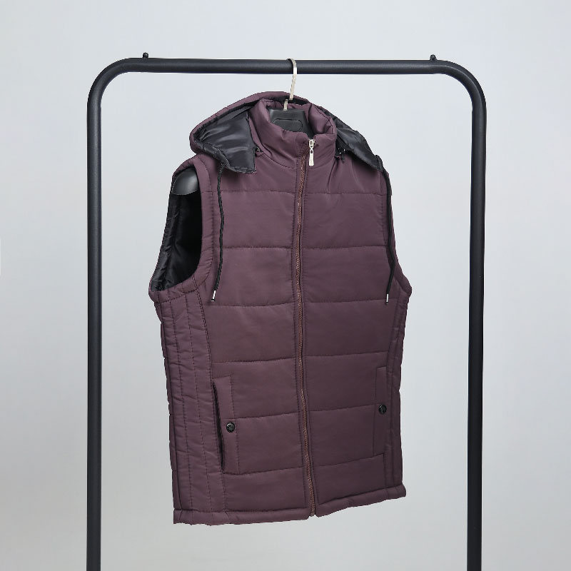 پافر اسپرت ساده مموری رنگ قهوه ای تیره |کد PA14 - Image 3