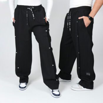 شلوار بگ استایل ساده مشکی | کد SH10