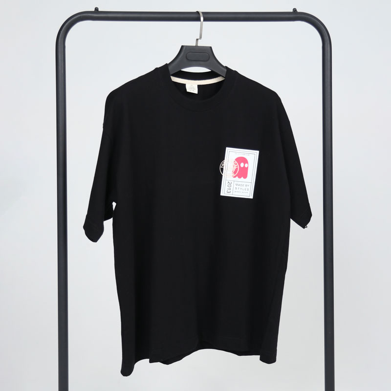 تیشرت مردانه دورس قواره باکسی مشکی | کد T207 - Image 4