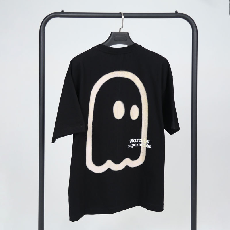 تیشرت مردانه دورس قواره باکسی مشکی | کد T207 - Image 3