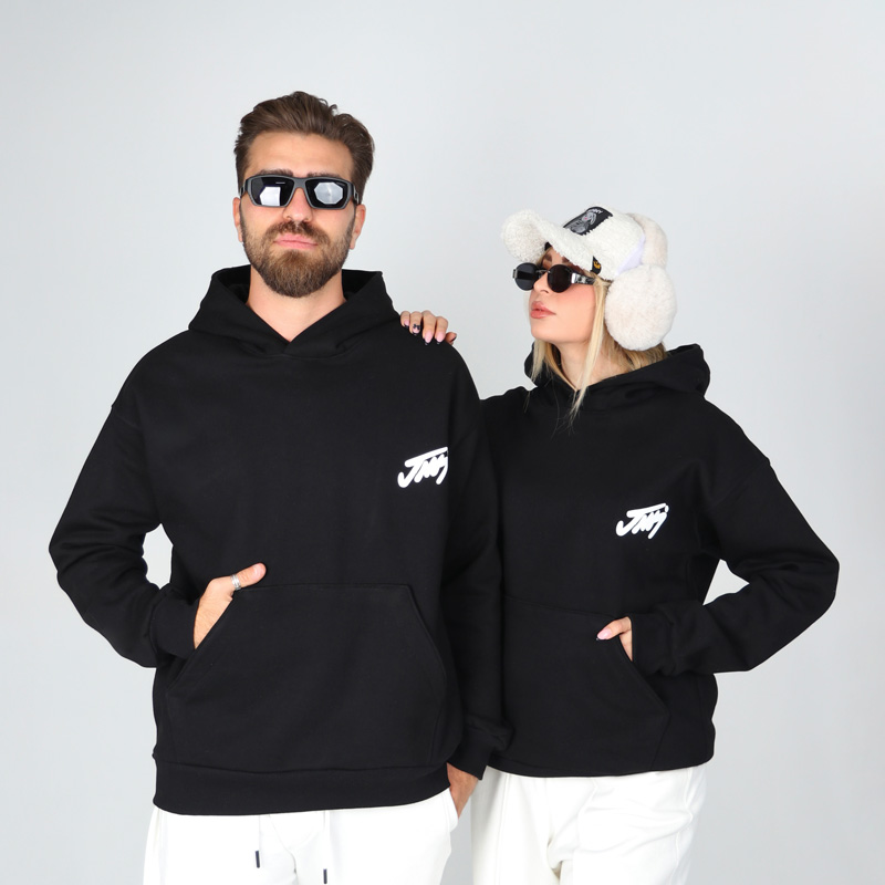 هودی مردانه مدل پشت چاپ قواره باکسی | کد DO48 - Image 5