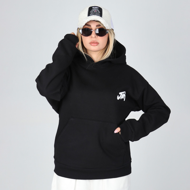 هودی مردانه مدل پشت چاپ قواره باکسی | کد DO48 - Image 3