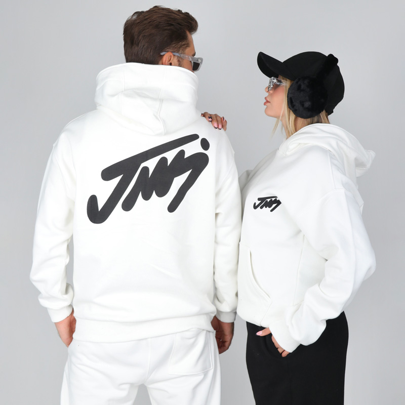 هودی مردانه مدل پشت چاپ قواره باکسی | کد DO48 - Image 2