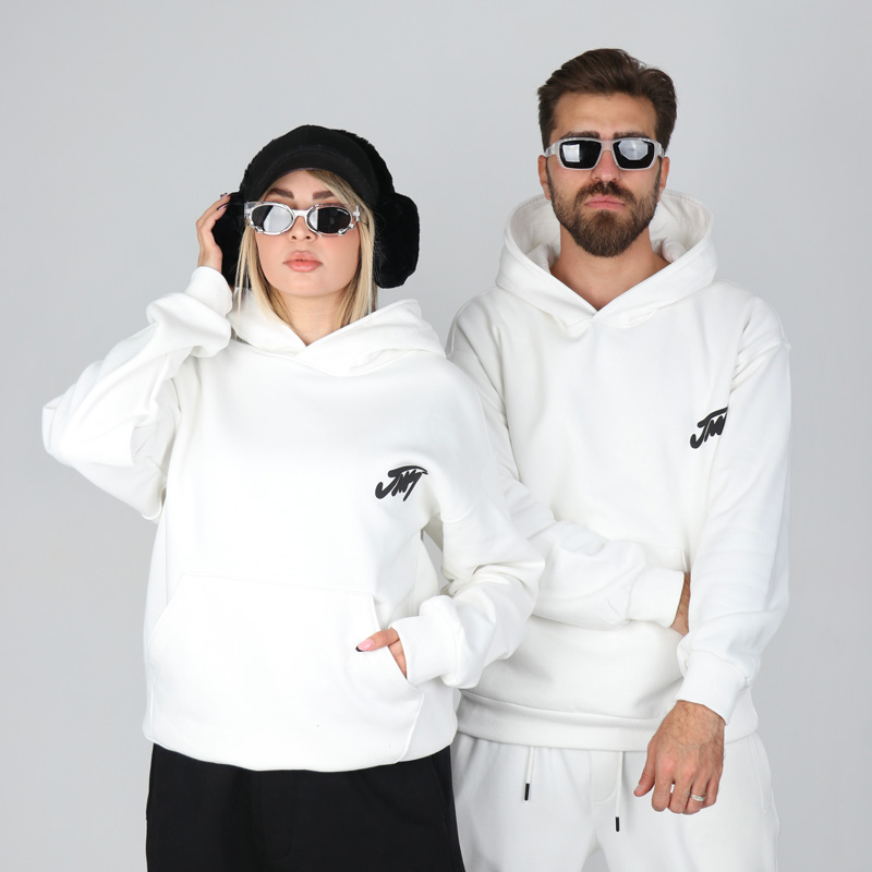 هودی مردانه مدل پشت چاپ قواره باکسی | کد DO48 - Image 4