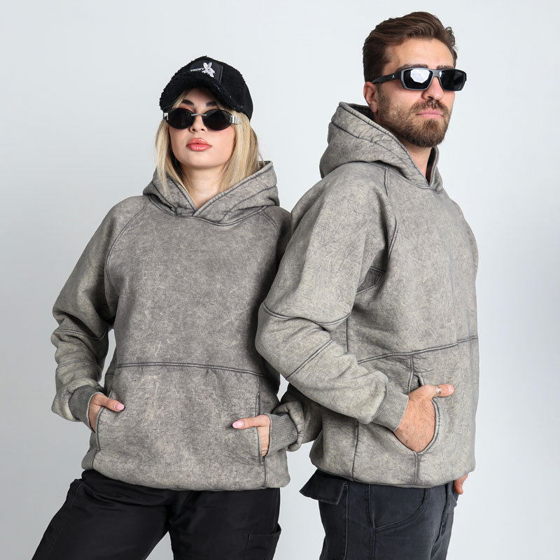 هودی کلاهدار سنگشور ساده | کد DO67