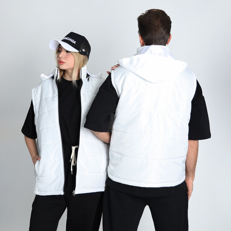 پافر سفید ساده | کد PA27