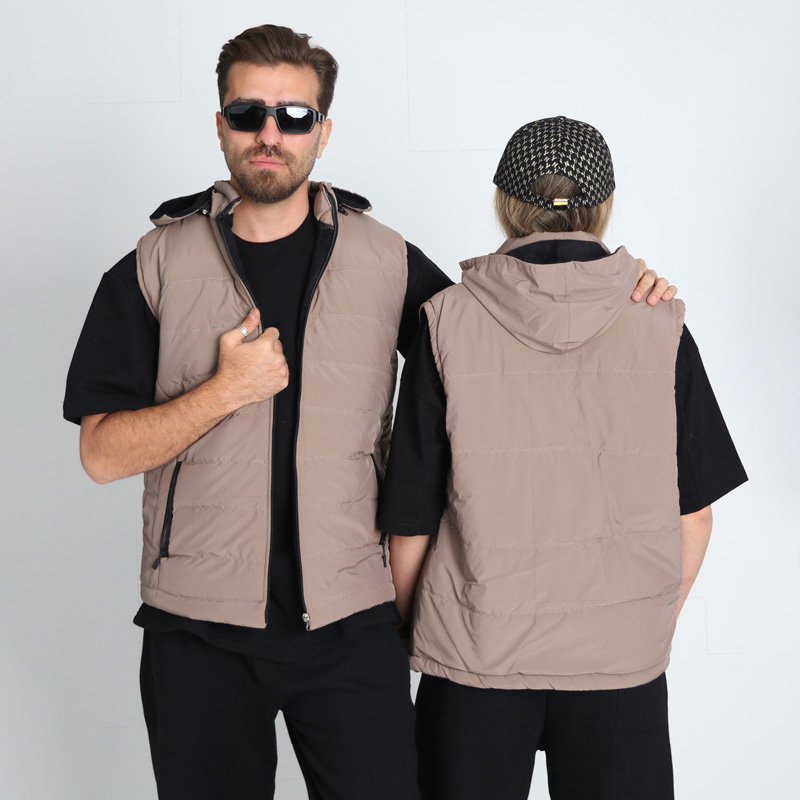 پافر مردانه شکلاتی ساده | کد PA28