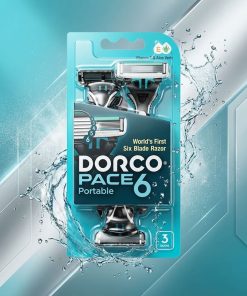 ژیلت 6 تیغه دورکو مدل PACE 6 اصل | پک 3 عددی اصلاح مردانه