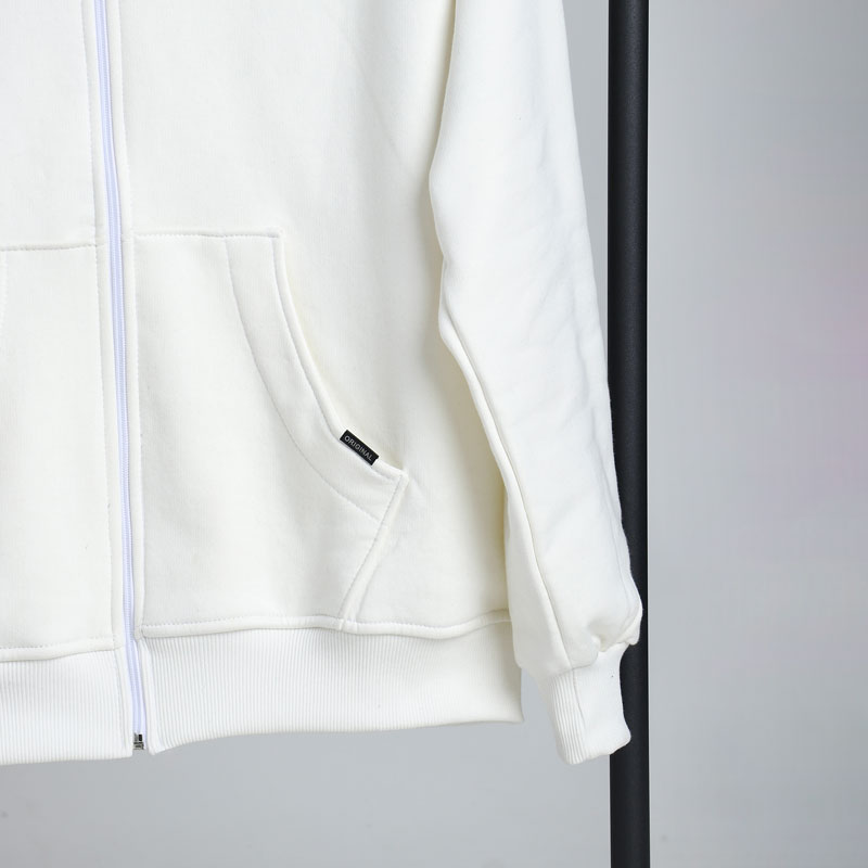 سویشرت کلاهدار اسپرت رنگ سفید | کد DO69 - Image 5