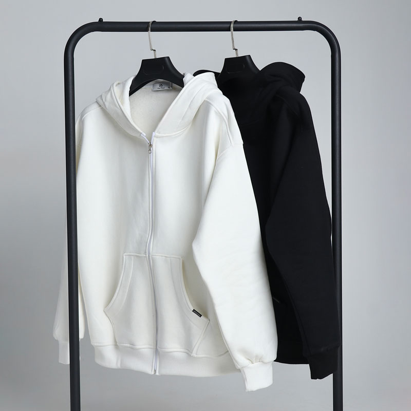 سویشرت کلاهدار اسپرت رنگ سفید | کد DO69 - Image 7