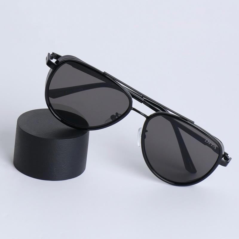 عینک آفتابی مردانه برند DITA فریم فلزی مشکی | کد EYN28 - Image 2