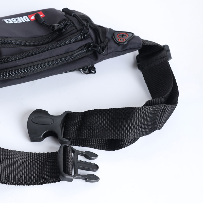 کیف مردانه مدل کمری دیزل مشکی | کد KD38 - Image 4