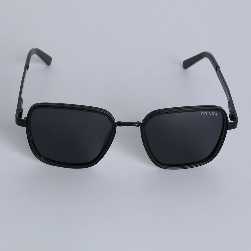 عینک آفتابی مردانه برند پرادا فریم فلزی مشکی | کد EYN27 - Image 6