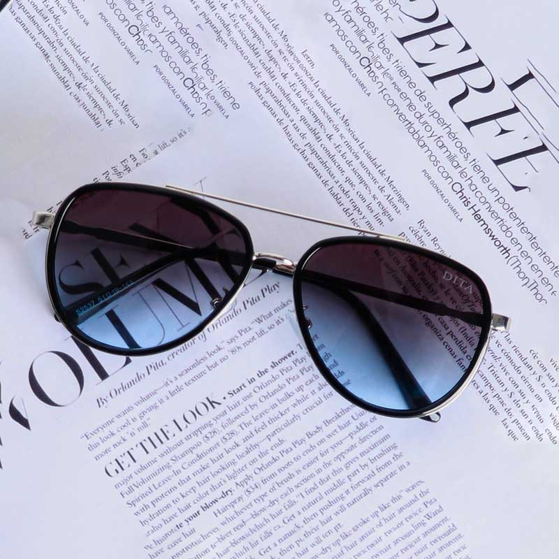 عینک آفتابی مردانه برند DITA فریم فلزی لنزدودی | کد EYN26