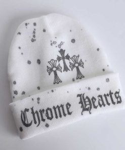 Alternative view of کلاه زمستانی بافتنی طرح Chrome Hearts | مدل اسپرت ست دخترانه و پسرانه