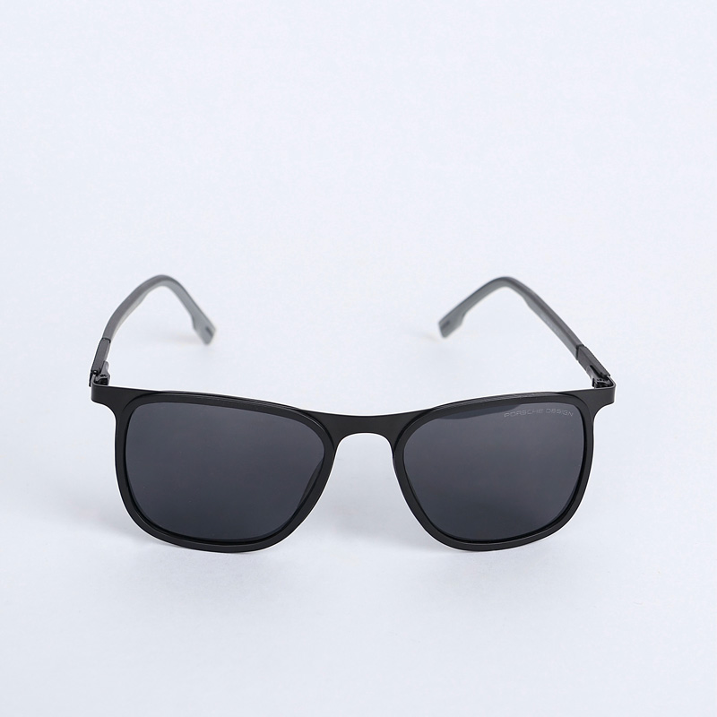 عینک آفتابی مشکی فریم کائوچو سبک | کد EYN29 - Image 2