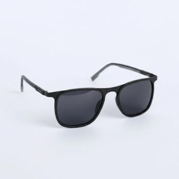 عینک آفتابی مشکی فریم کائوچو سبک | کد EYN29