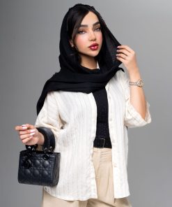شومیز زنانه مدل پری راه راه کد SHOM03 - Image 4