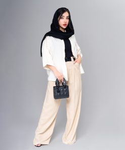 شومیز زنانه مدل پری راه راه کد SHOM03 - Image 9