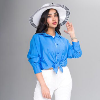 شومیز مدل پری ساده زنانه | فری سایز کد SHOM01