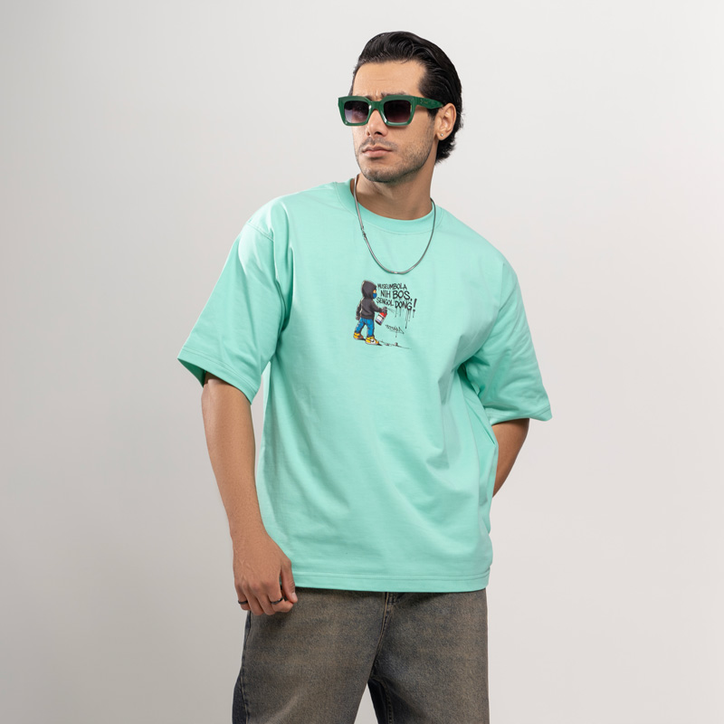 تیشرت مردانه چاپ مینیمال پارچه ماکان | کد T223 - Image 3