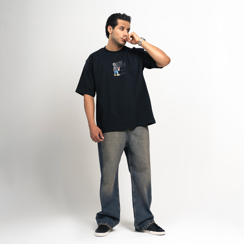 تیشرت مردانه چاپ مینیمال پارچه ماکان | کد T223 - Image 6