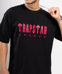 تیشرت مردانه باکسی طرح TRAPSTAR | کد T221 - Image 5