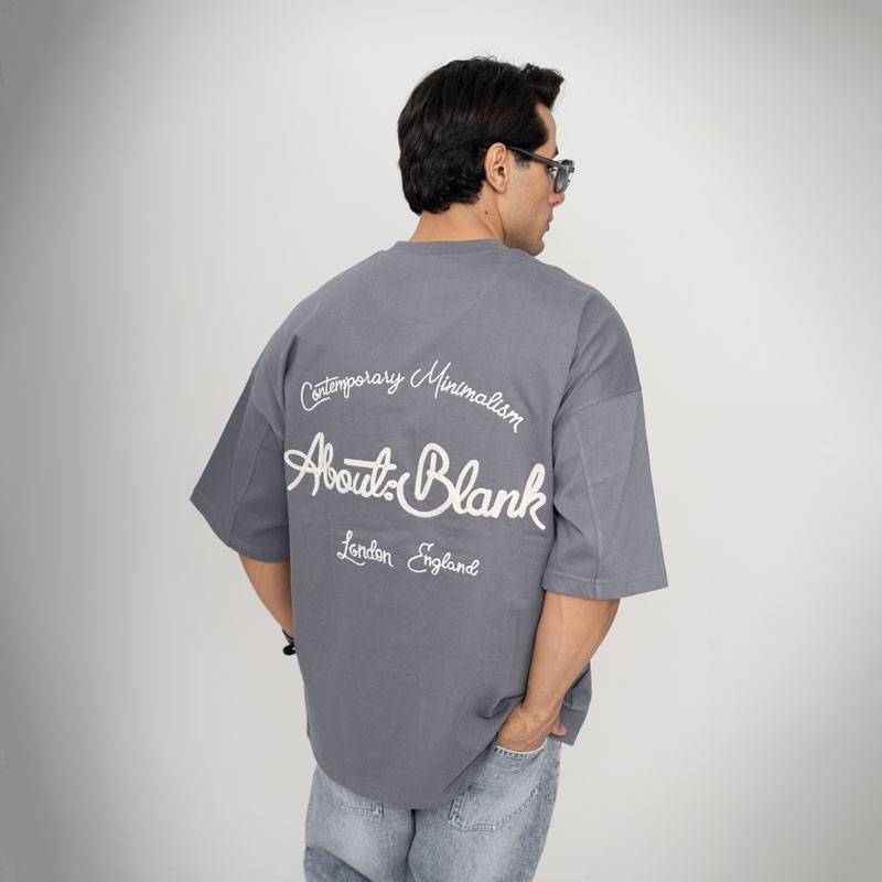 تیشرت مچینست پارچه ماکان مدل گلدوزی | کد T214 - Image 4