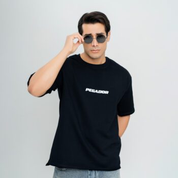 تیشرت مردانه باکسی پشت چاپ مدل کثیف دوزی| کد T215