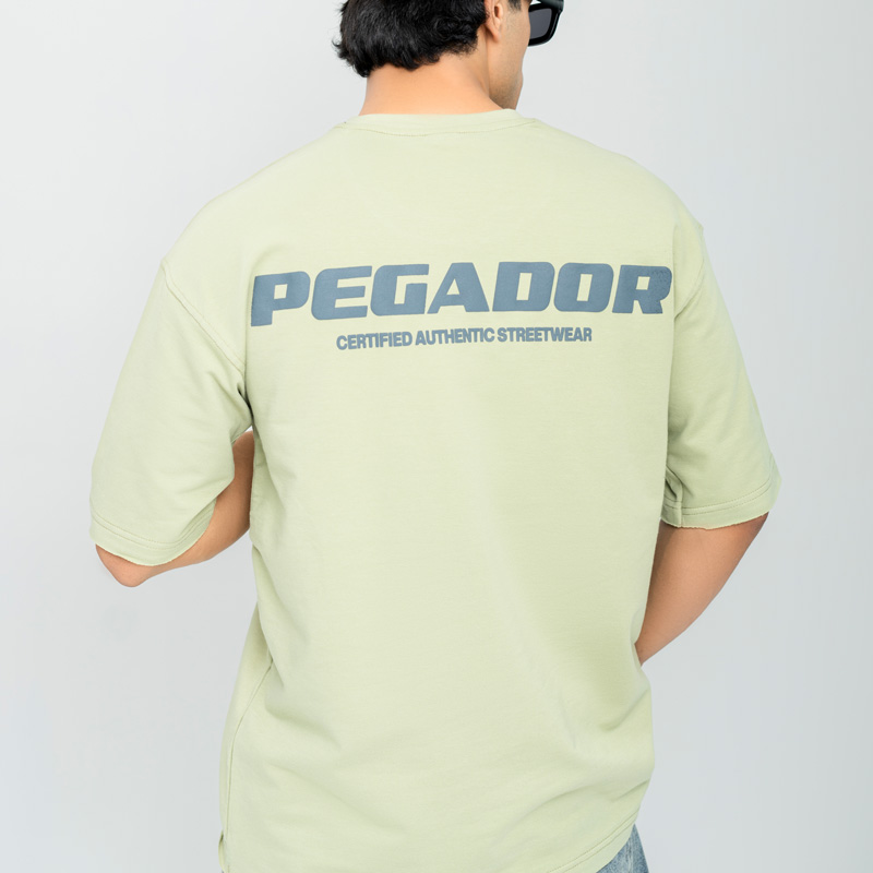 تیشرت مردانه باکسی پشت چاپ مدل کثیف دوزی| کد T215 - Image 6