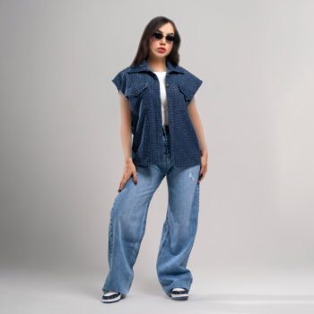 مدل وست جین زنانه فری‌سایز SHOM08