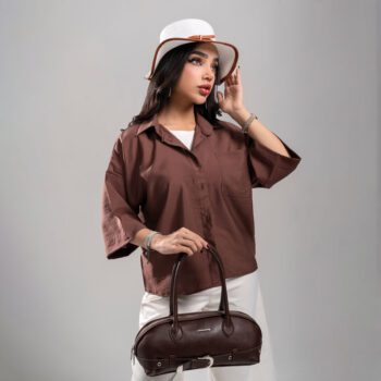 شومیز تابستانی زنانه فری‌سایز نخی پری