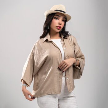 شومیز مدل پری ساده زنانه فری سایز SHOM10