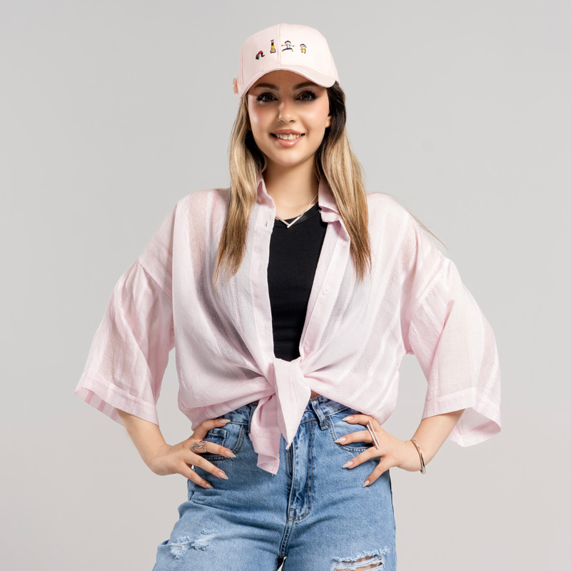 شومیز زنانه پری طرحدار کد SHOM14