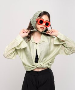 شومیز آستین بلند زنانه نگیندار کد SHOM15