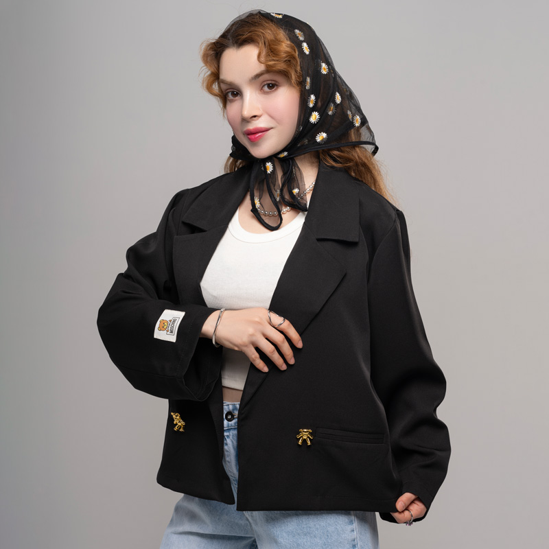 کت باکسی اسپرت زنانه کد coat02