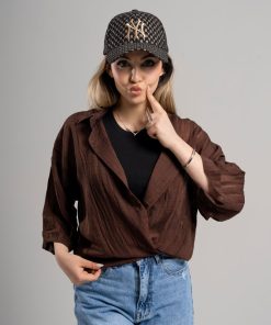 شومیز زنانه پری طرحدار کد SHOM14 - Image 6