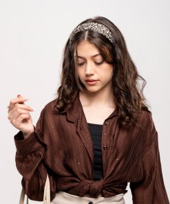 شومیز آستین بلند زنانه نگیندار کد SHOM15 - Image 4