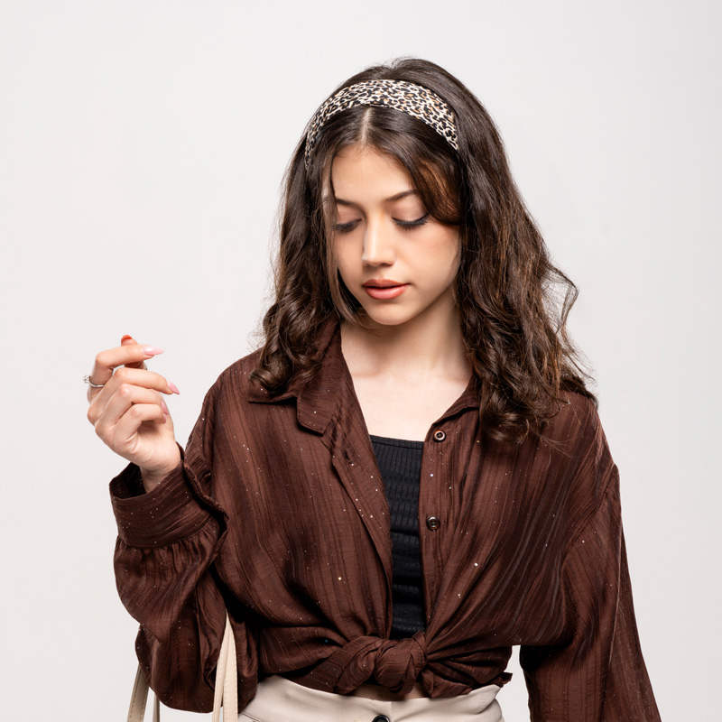 شومیز آستین بلند زنانه نگیندار کد SHOM15 - Image 4