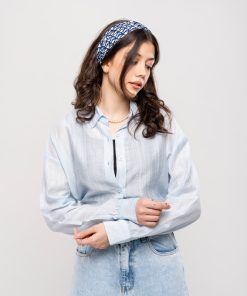شومیز آستین بلند زنانه نگیندار کد SHOM15 - Image 7