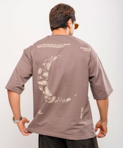 تیشرت باکسی مردانه مدل ماه کد T255 - Image 3