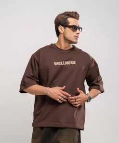 تیشرت باکسی مردانه مدل شماره‌دار کد T258 - Image 6