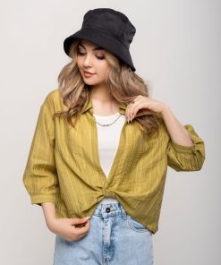 شومیز دوتیکه پری وسط گره ای زنانه کد SHOM40