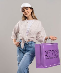 شومیز زنانه پری طرحدار کد SHOM14 - Image 7